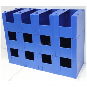 Correx Type Stacking Pick Boxes 600 x 400 x 400mm